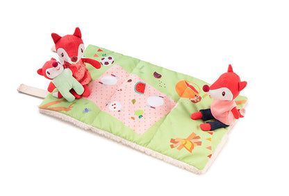 Lilliputiens はじめてのなかよし家族 アリス リリピュション ごっこ遊び ぬいぐるみ おもちゃ 誕生日プレゼント 仕掛けおもちゃ ハーフバースデー 出産祝い 布おもちゃ 布製