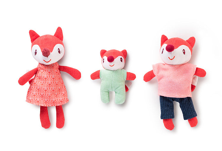 Lilliputiens はじめてのなかよし家族 アリス リリピュション ごっこ遊び ぬいぐるみ おもちゃ 誕生日プレゼント 仕掛けおもちゃ ハーフバースデー 出産祝い 布おもちゃ 布製