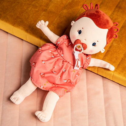 Lilliputiens ベビードール ローズ リリピュション ごっこ遊び ぬいぐるみ 人形 おもちゃ 誕生日プレゼント 出産祝い 布おもちゃ 布製 人形遊び