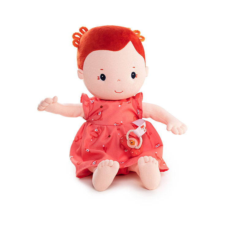 Lilliputiens ベビードール ローズ リリピュション ごっこ遊び ぬいぐるみ 人形 おもちゃ 誕生日プレゼント 出産祝い 布おもちゃ 布製 人形遊び