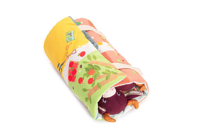 Lilliputiens はじめてのなかよし家族 こうしのロザリー リリピュション ごっこ遊び ぬいぐるみ おもちゃ 誕生日プレゼント 仕掛けおもちゃ ハーフバースデー 出産祝い 布おもちゃ 布製