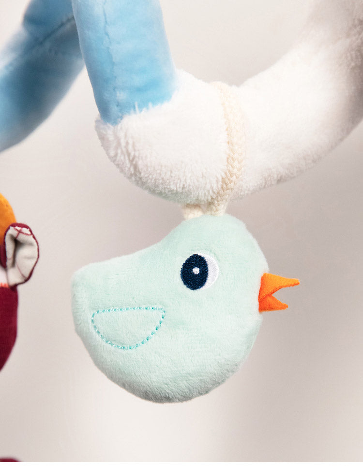 Lilliputiens アクティビティスパイラル ファーム リリピュション 知育玩具 ぬいぐるみ おもちゃ 誕生日プレゼント 出産祝い 布おもちゃ 布製 ベビーカー ベビーベッド 寝室 おでかけ