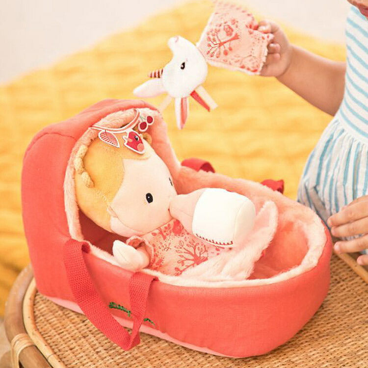 Lilliputiens ベビーお世話セット レナ リリピュション 知育玩具 ぬいぐるみ おもちゃ 人形 誕生日プレゼント 出産祝い ごっこ遊び 女の子 人形あそび