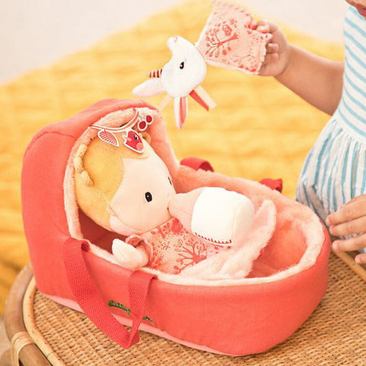 Lilliputiens ベビーお世話セット レナ リリピュション 知育玩具 ぬいぐるみ おもちゃ 人形 誕生日プレゼント 出産祝い ごっこ遊び 女の子 人形あそび