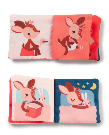 Lilliputiens ひとりでねんねセット リリピュション 知育玩具 ぬいぐるみ おもちゃ 人形 誕生日プレゼント 出産祝い ごっこ遊び 女の子 人形あそび おやすみ ねんね ごっこ