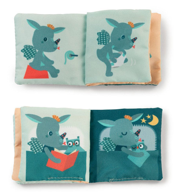 Lilliputiens ひとりでねんねセット リリピュション 知育玩具 ぬいぐるみ おもちゃ 人形 誕生日プレゼント 出産祝い ごっこ遊び 女の子 人形あそび おやすみ ねんね ごっこ