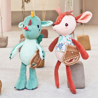 Lilliputiens オルゴールトイ リリピュション ぬいぐるみ おもちゃ 人形 誕生日プレゼント 出産祝い ごっこ遊び 人形あそび おでかけ オルゴール 音 音楽 音遊び