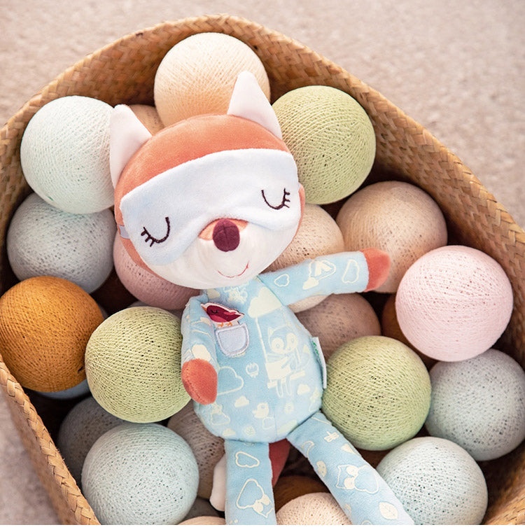 Lilliputiens いっしょにねんねのぬいぐるみ キツネのアリス リリピュション ぬいぐるみ おもちゃ 人形 誕生日プレゼント 出産祝い ごっこ遊び 人形あそび