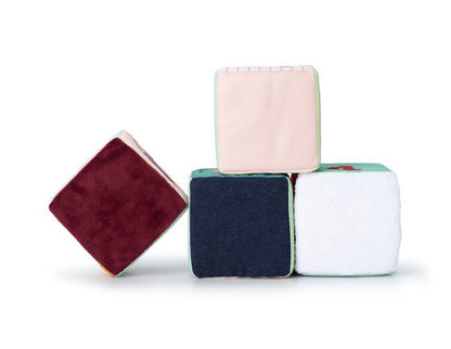 Lilliputiens 布製ブロックセット フォームハウス リリピュション 知育玩具 誕生日プレゼント 出産祝い 布製ブロック 積み木 積木 つみき かわいい