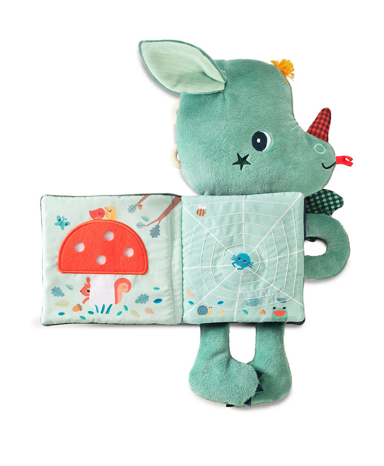 Lilliputiens ぬいぐるみの布えほん リリピュション ぬいぐるみ おもちゃ 人形 誕生日プレゼント 出産祝い ごっこ遊び 人形あそび 絵本 えほん 仕組みおもちゃ