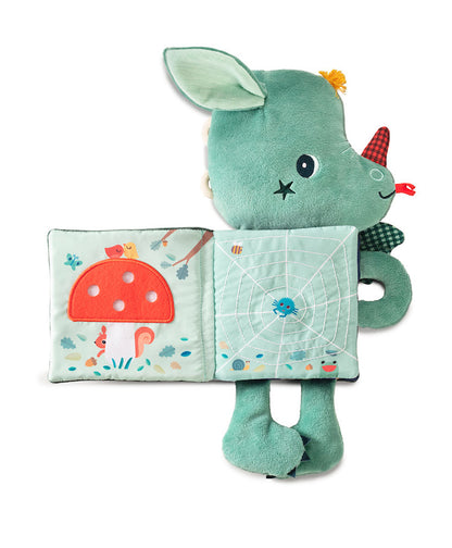 Lilliputiens ぬいぐるみの布えほん リリピュション ぬいぐるみ おもちゃ 人形 誕生日プレゼント 出産祝い ごっこ遊び 人形あそび 絵本 えほん 仕組みおもちゃ