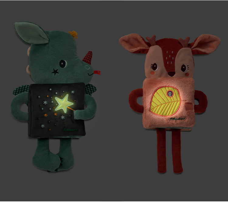 Lilliputiens ぬいぐるみの布えほん リリピュション ぬいぐるみ おもちゃ 人形 誕生日プレゼント 出産祝い ごっこ遊び 人形あそび 絵本 えほん 仕組みおもちゃ