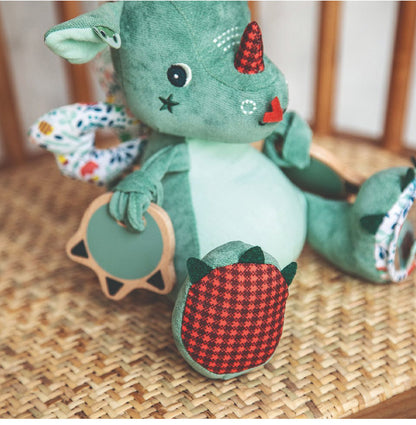 Lilliputiens アクティビティトイ ドラゴンのジョー バンビのステラ リリピュション ごっこ遊び ぬいぐるみ おもちゃ 誕生日プレゼント 出産祝い 布おもちゃ 布製