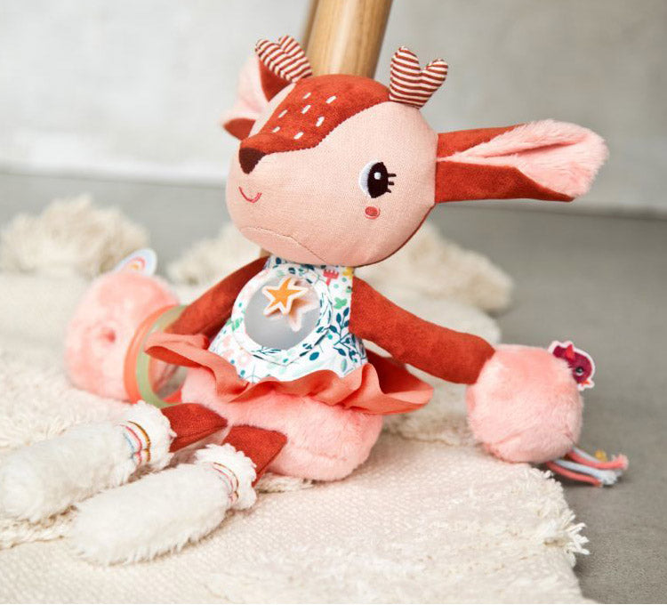 Lilliputiens アクティビティトイ ドラゴンのジョー バンビのステラ リリピュション ごっこ遊び ぬいぐるみ おもちゃ 誕生日プレゼント 出産祝い 布おもちゃ 布製