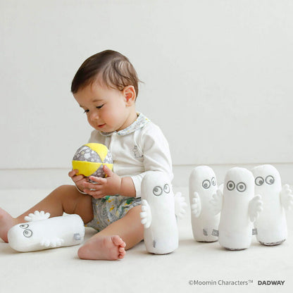 MOOMIN BABY ソフトボウリング ニョロニョロ おもちゃ ボーリング 赤ちゃん ベビー 子ども 出産祝い ギフト プレゼント ボーリング遊び おうち時間 かわいい ムーミン