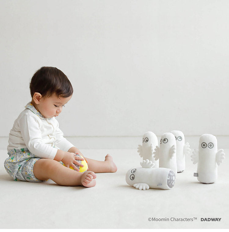 MOOMIN BABY ソフトボウリング ニョロニョロ おもちゃ ボーリング 赤ちゃん ベビー 子ども 出産祝い ギフト プレゼント ボーリング遊び おうち時間 かわいい ムーミン