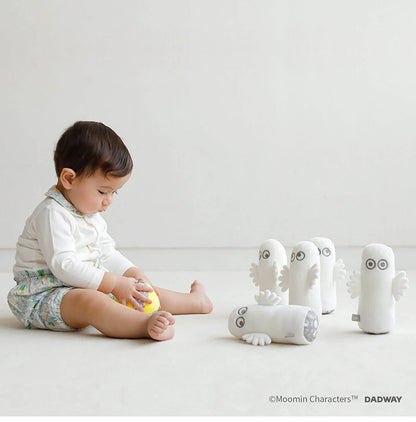 MOOMIN BABY ソフトボウリング ニョロニョロ おもちゃ ボーリング 赤ちゃん ベビー 子ども 出産祝い ギフト プレゼント ボーリング遊び おうち時間 かわいい ムーミン