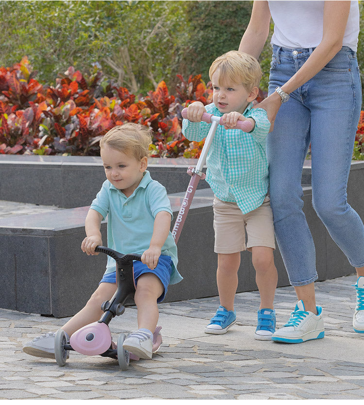 GLOBBER グロッバー ゴーアップECO キックボード キッズ スクーター 屋外 キックボード 15か月から 3歳まで 三輪車 乗り物 子ども用 公園 おでかけ 外遊び