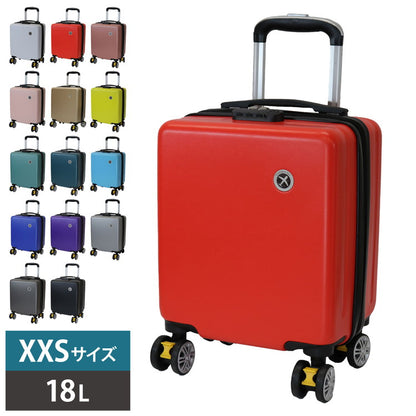 超小型 18L XXSサイズ スーツケース 機内持ち込み コインロッカー キャリーケース 軽量 14インチ Transporter おしゃれ かわいい トラベルグッズ 旅行 出張(代引不可)