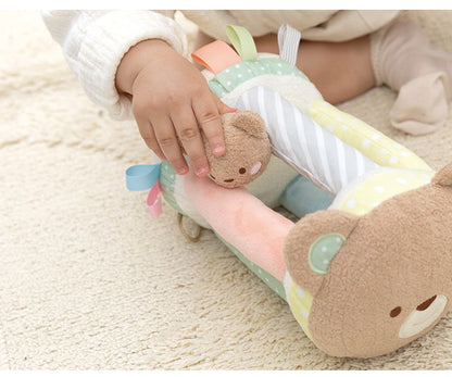 エド・インター ころりんくまさん ふわふわトーイ ラトル くま 洗濯可能 知育玩具 プレゼント おもちゃ かわいい 女の子 男の子 エドインター