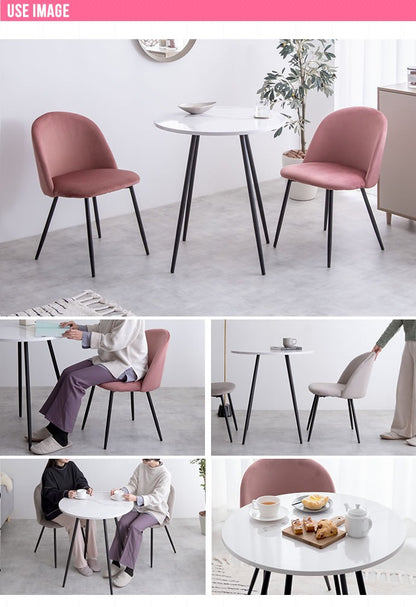 ダイニングテーブルセット 3点セット 幅70cm ダイニングテーブル ダイニングチェア 大理石調 韓国風 2人用 ダイニングセット 2人掛け おしゃれ 海外風 3人用 4人用 食卓セット 食卓テーブル 食卓(代引不可)