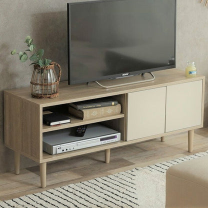 テレビ台 テレビボード 幅110cm 引出し 収納 TV台 TVボード おしゃれ 韓国インテリア バイカラー ツートンカラー ローボード リビングボード ロータイプ リビング 一人暮らし 北欧 ホワイト(代引不可)