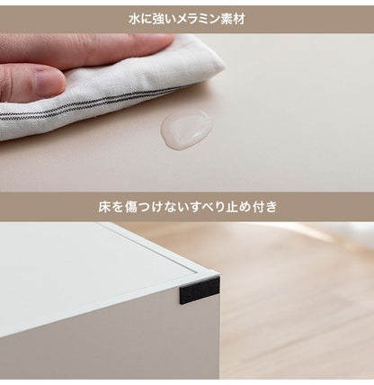 Konpu コンプ ゴミ箱15L 北欧 ナチュラル 木目 スリム幅 組立品 隙間設置 スイング式 マグネット式前扉 袋の取替え簡単 キッチン ダイニング リビング デスク 15Lゴミ箱 広い捨て口 スイング式扉(代引不可)