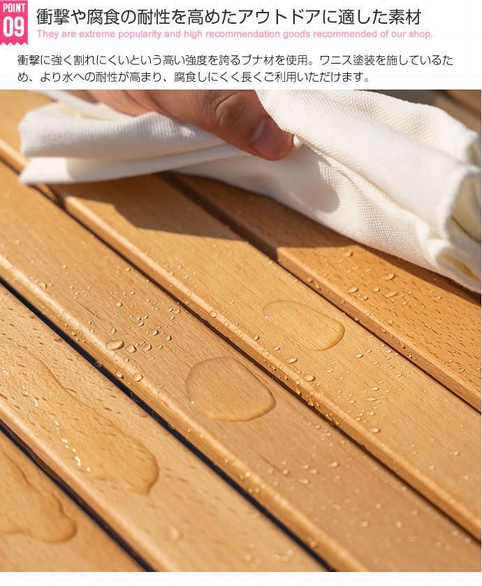 【5%OFF】天然木 アウトドアテーブル 幅62cm 折りたたみテーブル ロールトップテーブル 木製テーブル 折りたたみ アウトドア ピクニック キャンプ 収納バッグ付き コンパクト バーベキュー(代引不可)