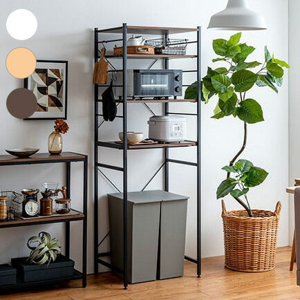 ゴミ箱上ラック 幅60cm レンジ台 ゴミ箱上レンジラック キッチン収納 レンジボード 食器棚 キッチンラック キッチンボード 収納 おしゃれ シンプル ゴミ箱 ごみ箱 スリム 収納棚 メラミン(代引不可)