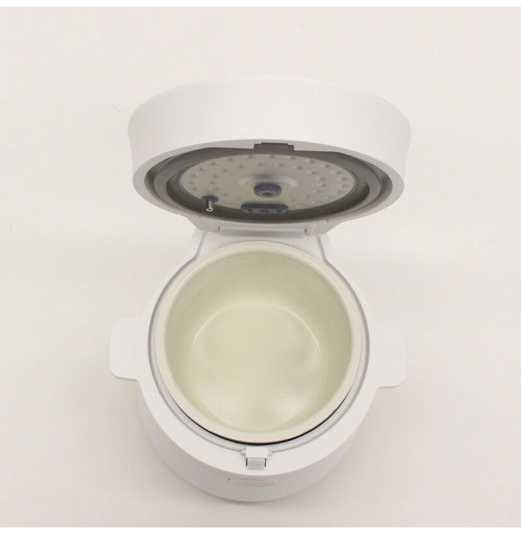 マイコン式 多機能炊飯器 2合炊き シンプル スタイリッシュ 1人暮らし タッチパネル 操作簡単 簡単お掃除 炊飯 炊き込みご飯 おかゆ スポンジケーキ HM-12W ホワイト