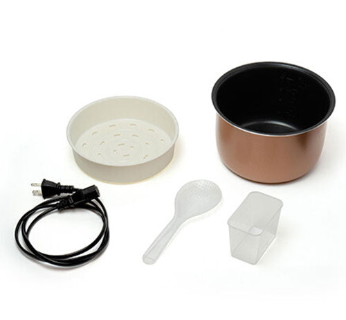 炊飯器 多機能4合炊き 4合 お粥 煮物 ヨーグルト ケーキ 蒸し料理 簡単操作 シンプル スタイリッシュ インテリア おしゃれ タッチパネル コンパクト HTS-350WH