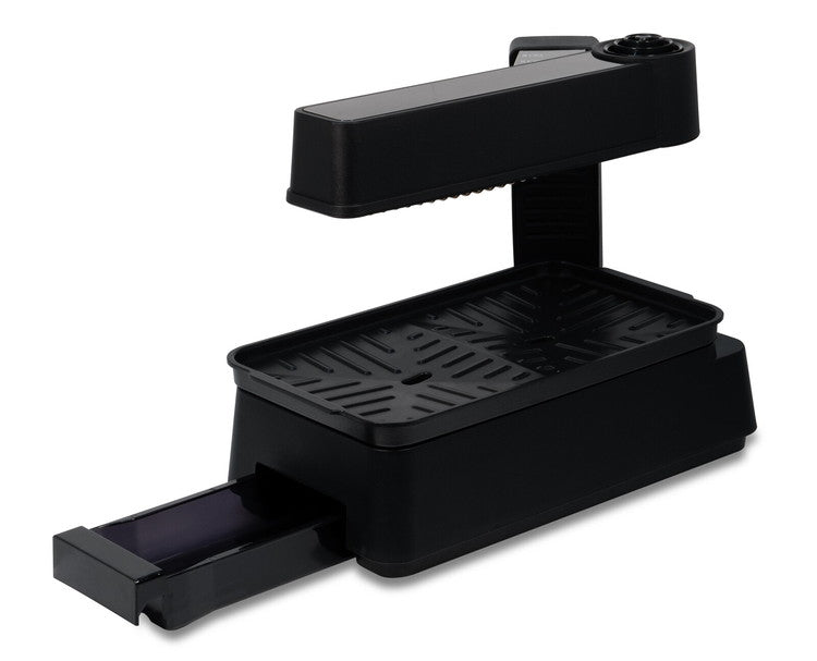 デジタルディスプレイコンパクト無煙調理器 HTG-377 ホットプレート プレート 無煙調理器 タイマー付き 油カット ヘルシー調理 シーズヒーター 加熱調理 卓上 テフロン 焼き肉