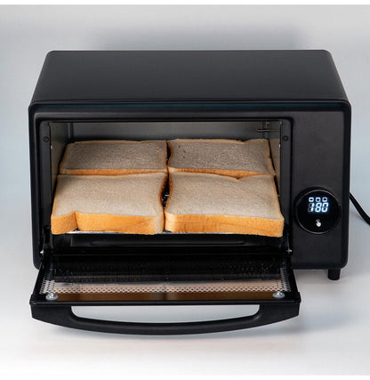 マイコン式オーブントースター OVT-10M 上下ヒーター オーブン トースター トースト 焼き菓子 ピザ グラタン ホイル焼き スキレット料理 タッチセンサー