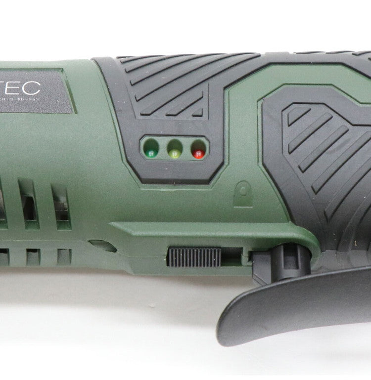 12V充電式ラチェットレンチ HD-REC01 締め作業 コンパクトサイズ LEDライト付き 電池残量表示ランプ付き ラチェットレンチ コンパクト グリーン コードレス