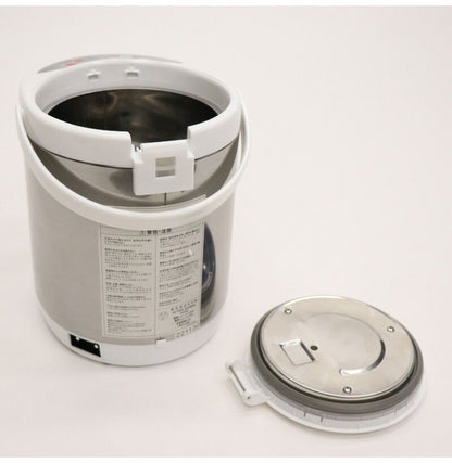 電気給湯ポット2.2L シンプル HKP-225 給湯ロック機能 再沸騰モード カッププッシュスイッチ 電動給湯ボタン 一目で水量がわかるからとっても便利 丸洗い可能