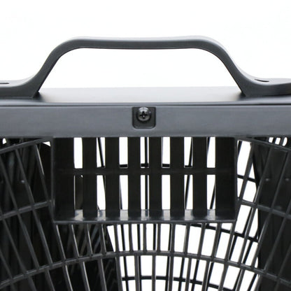 サーキュレーター 薄型軽量 ビッグサーキュレーター スリムボックスファン 45cm 5枚羽根 3段階風速切替 最大回転数1150rpm 通年通して使える 衣類乾燥 部屋干し HBF-50