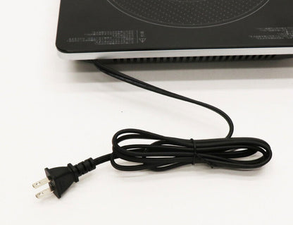 IHクッキングヒーター 1400W HDL-1484 小型卓上タイプ 煮込み料理 設定時間後自動的に切れる「電源OFFタイマー」搭載 小型卓上タイプ 食卓でも使える 最大火力1400W 9段階火力調節