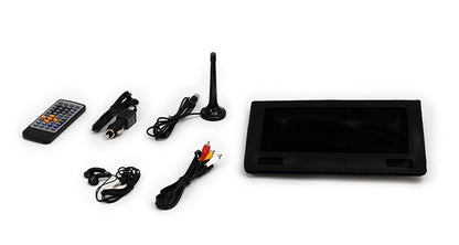 10.1型充電式ポータブルDVDプレイヤー TV機能付き PD-F1011TS DVD 地デジ 10.1インチサイズ モニターの角度調節が可能 折りたたみ可能