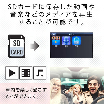 OVERTIME 7インチワンセグ付き ドライブレコーダーナビゲーション OT-DN706K 最新地図データ搭載 2024年 ドライブレコーダー機能搭載 本体背面カメラ 100画素カメラ 1台7役