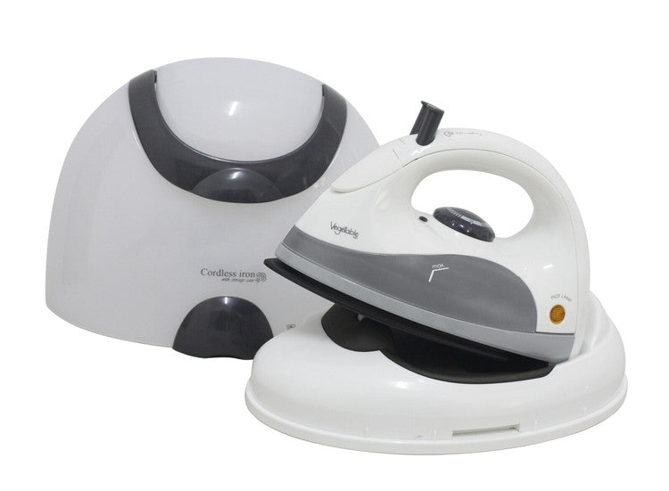 アイロン Vegetable コードレス スチームアイロン GD-Si90 パワーショット 強力スチーム 操作性抜群 時短 収納ケース付き 約100~190℃ 自動電源OFF ベジタブル