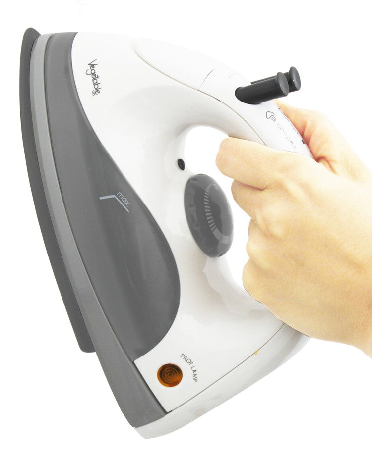 アイロン Vegetable コードレス スチームアイロン GD-Si90 パワーショット 強力スチーム 操作性抜群 時短 収納ケース付き 約100~190℃ 自動電源OFF ベジタブル