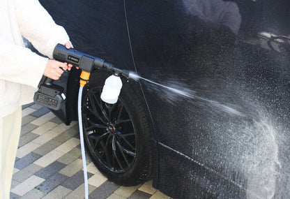 モバイル 高圧洗浄機 洗浄ボトル装着可能 洗車 外壁 庭 コードレス MW-MHC66
