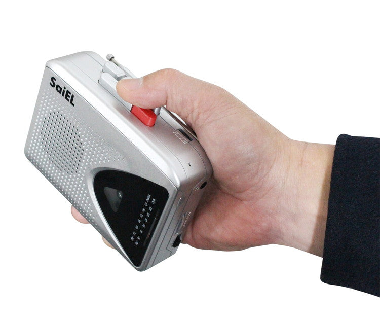 録音機能付き ポケットラジカセ コンパクト 普段使い 緊急時 録音機能付き ラジオ 録音 再生 SLI-24