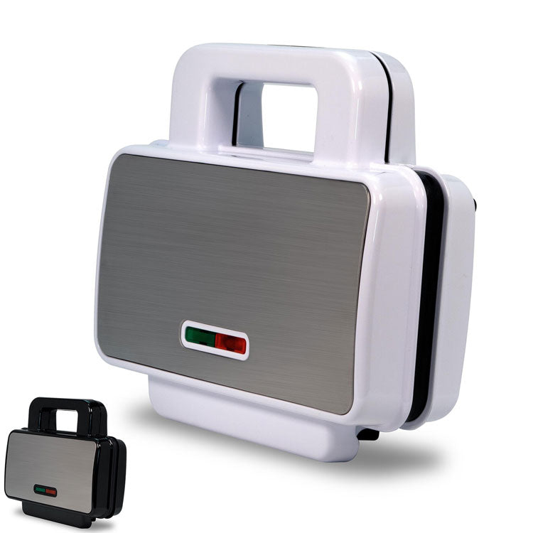 3WAYビッグホットサンドメーカー HT-817 取り外し可能なプレート付き ホットサンドプレート ワッフルプレート グリルプレート おやつ 子供 ブラック ホワイト