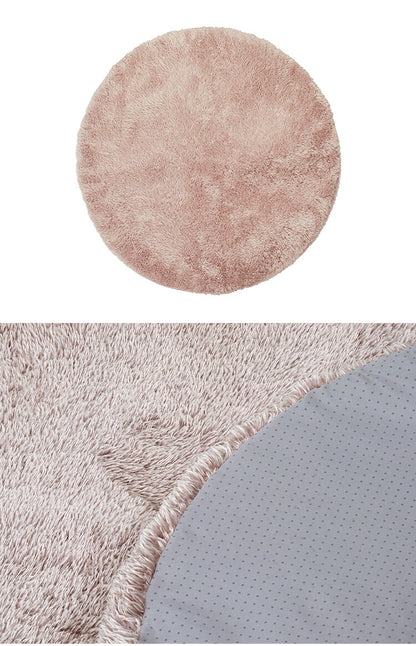 コイズミ かわいい ホットラグマット カバー付き 丸形 洗えるカバー ピンク グレー 直径90cm 小型 コンパクト 小さい ラウンド型 丸型 洗える 自動オフ機能 寝室 ベッド 足元 おしゃれ KDC-03213