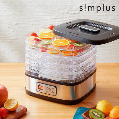 【ラヴィット！にて紹介！】 フードドライヤー SP-FD01 simplus  ドライフルーツ 無添加 おやつ 食品乾燥機 ディハイドレーター ドライフード 干し シンプラス
