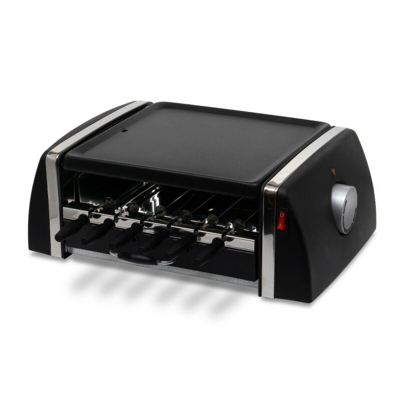 PURETONE 自動回転 グリル ホットプレート 串焼き 焼肉 焼き鳥 同時調理 ホームパーティー SC-T666