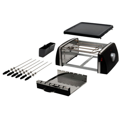 PURETONE 自動回転 グリル ホットプレート 串焼き 焼肉 焼き鳥 同時調理 ホームパーティー SC-T666