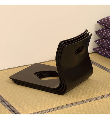 座椅子 ブラック パーソナルチェア 座いす 旅館 和室