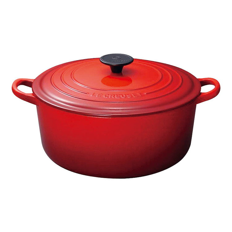 ル・クルーゼ ココット・ロンド 250128cm チェリーレッドル・クルーゼ・ジャポン24147086321(代引不可)